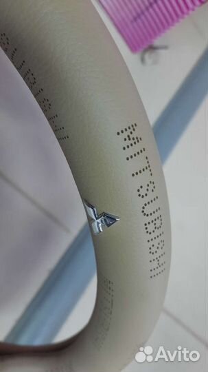 Оплетка на руль кожаная Mitsubishi