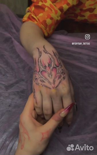 Коррекция старых татуировок