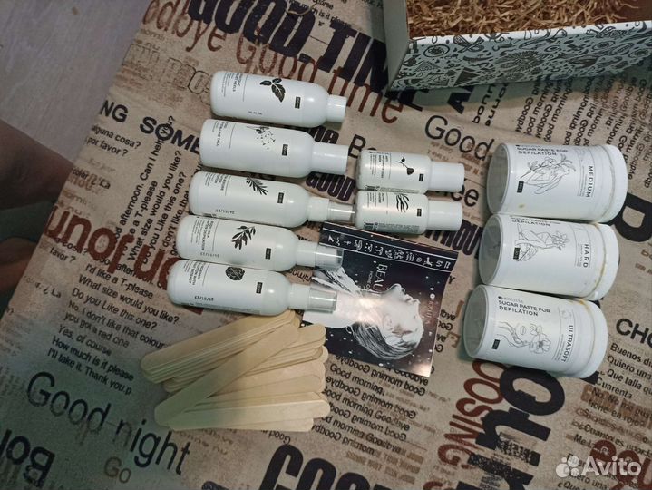 Набор для депиляции с помощью сахарной пасты