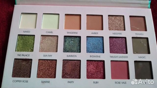 Палетка теней