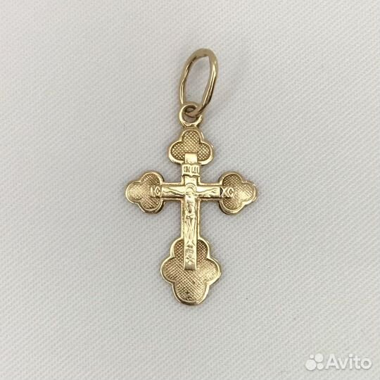 Крест золото 585 пробы №063278