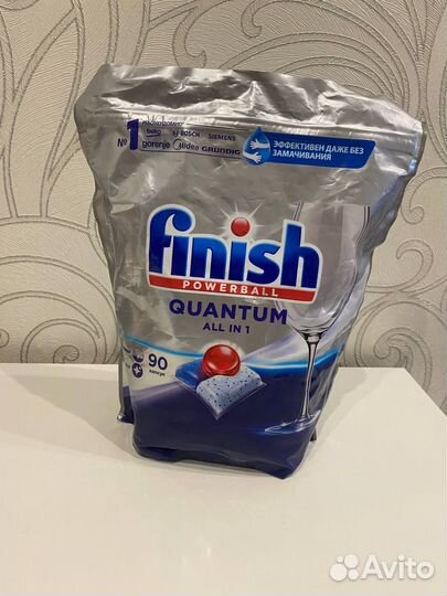 Капсулы для посудомоечных машин finish