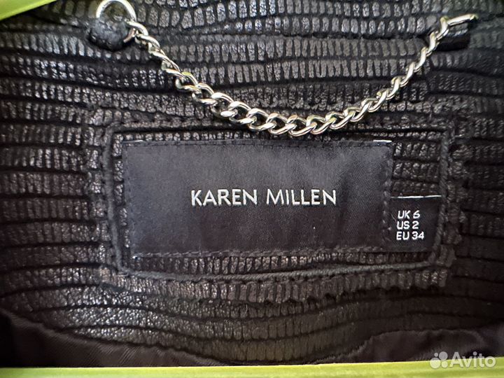 Куртка кожаная Karen millen