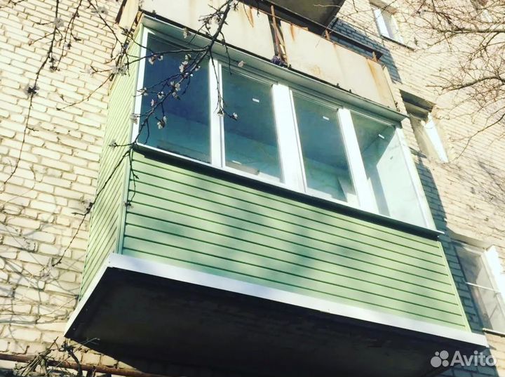 Балкон пвх под ключ