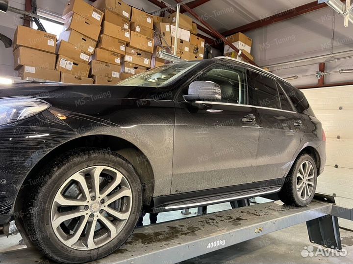Пороги Mercedes ML GLE W166