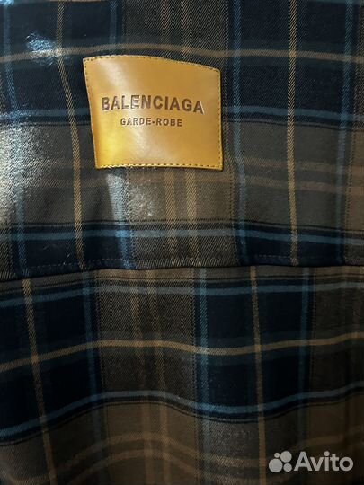 Рубашка в клетку