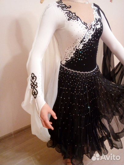 Платье для бальных танцев стандарт