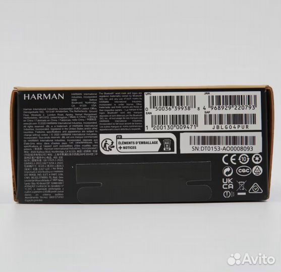 Колонка JBL GO4 (фиолетовая)