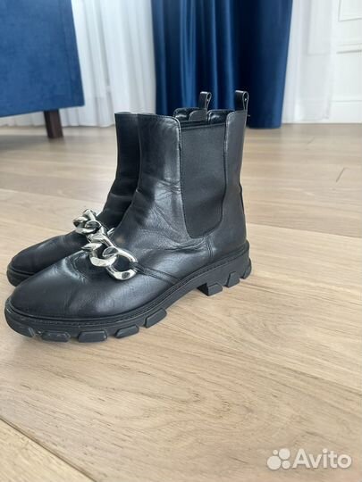 Ботильоны натуральная кожа