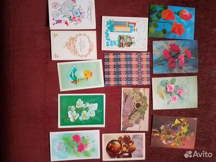 Открытки и конверты СССР чистые