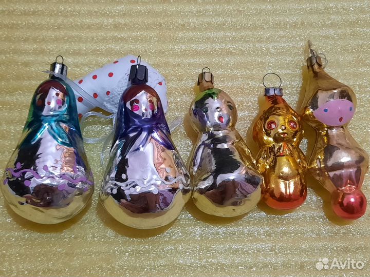 Елочные игрушки СССР