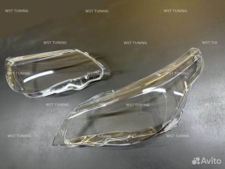 Стекла фар bmw e60