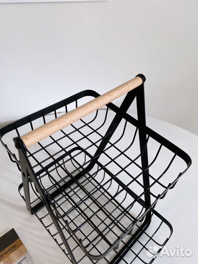 Корзина для фруктов металлическая