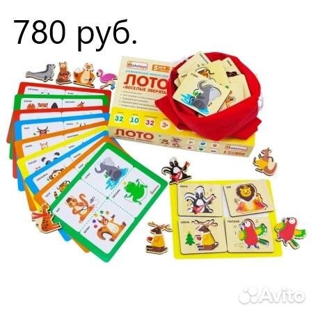 Домино, Лото, тагнграм, геоборд (Монтессори)