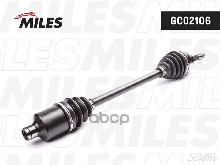 Привод в сборе правый renault clio II/kangoo I