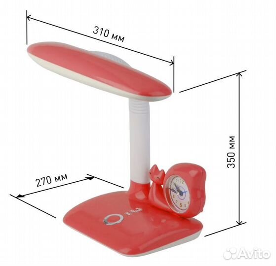 Лампа настольная эра nled-437