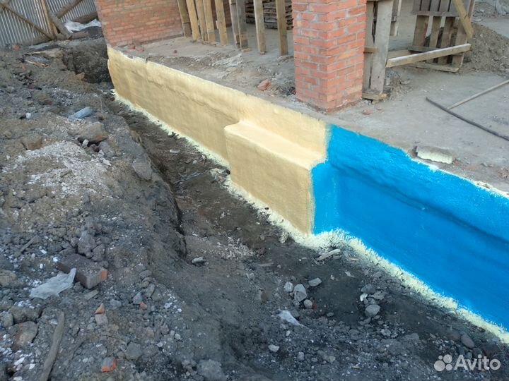 Бесшовная напыляемя теплоизоляция ппу