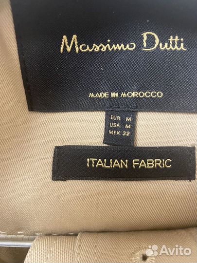 Massimo dutti тренч m