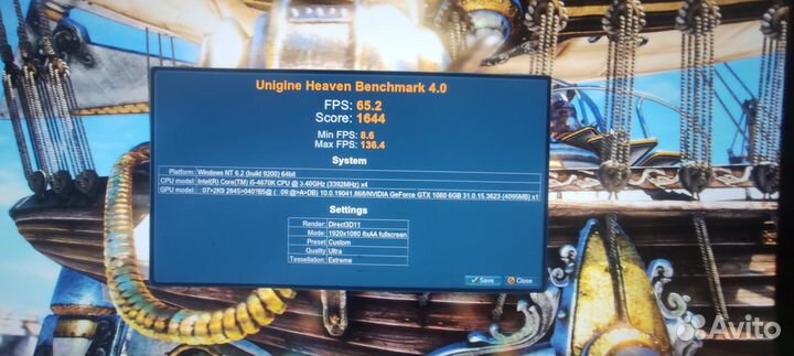 Игровой пк/IntelCore i5 4670К/16GB DDR3/GTX1060 6G