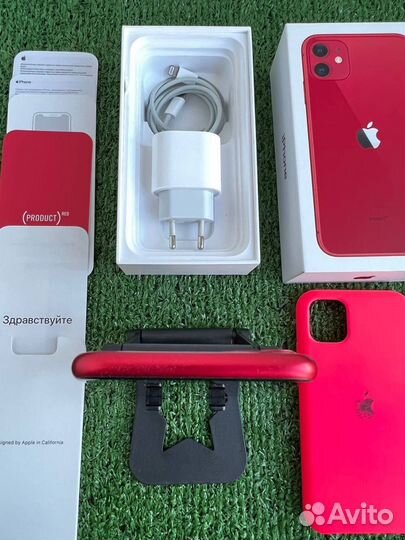 iPhone 11 128Gb Red 75 Акб