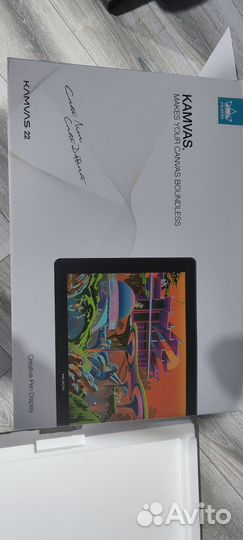 Графический планшет монитор huion Kamvas 22