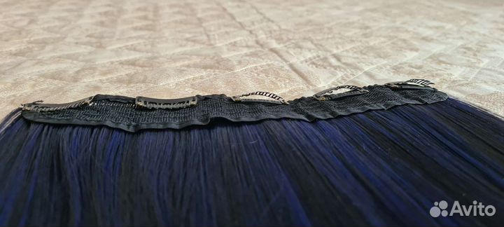 Накладные волосы на заколках