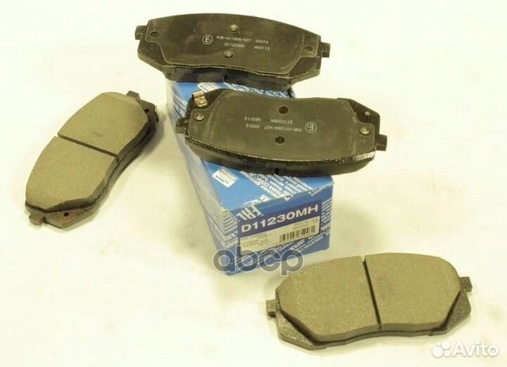 D11230MH колодки дисковые передние KIA Carens