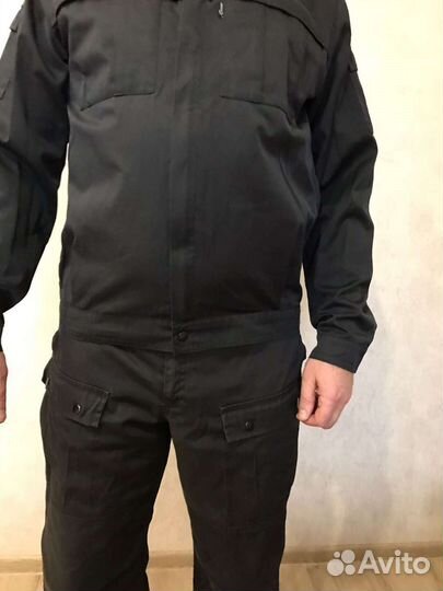 Черная форма охранника на рост 185-189