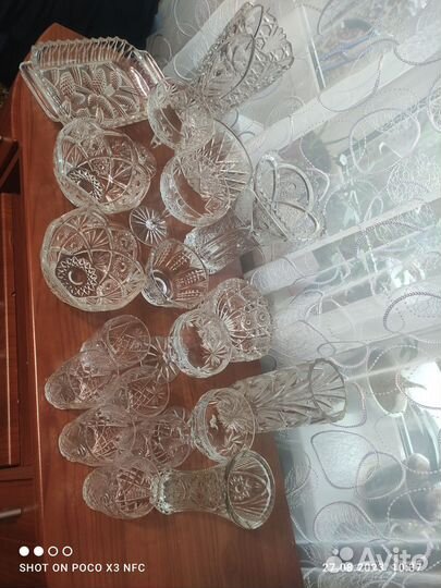 Ваза хрустальная СССР