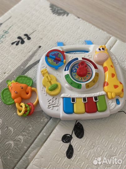 Музыкальное развивающее пианино малышам