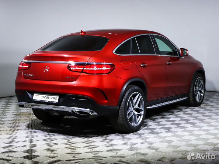 Mercedes-Benz GLE-класс Coupe 3.0 AT, 2016, 90 349 км