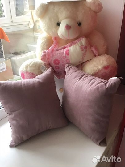 Комплект штор и подушки