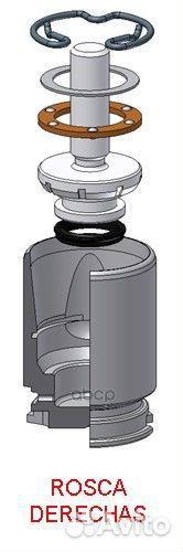 Поршень суппорта с механизмом прав Frenkit K384