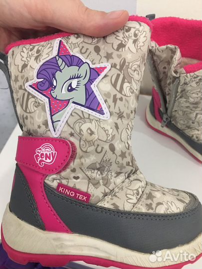 Сапоги зимние для девочки 23 размер pony