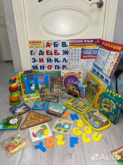 Пирамидка Планшет Пазл 3D Книжки Развивающие