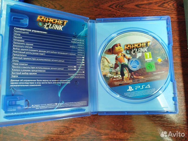 Ratchet and clank ps4 диск