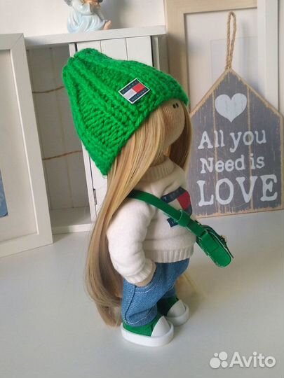 Интерьерная кукла ручной работы