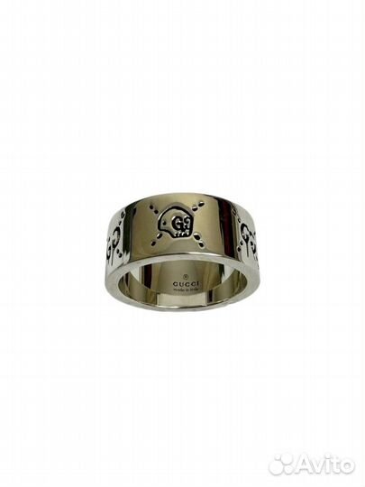 Серебряное кольцо Gucci Ghost Silver Ring