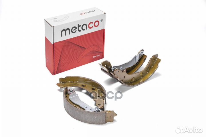 Колодки барабанные к-кт '3020-040 metaco