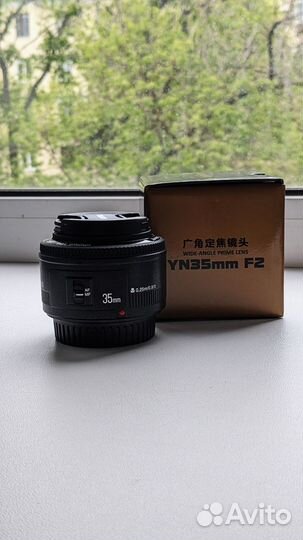 Объектив YongNuo 35mm F2 Canon EF