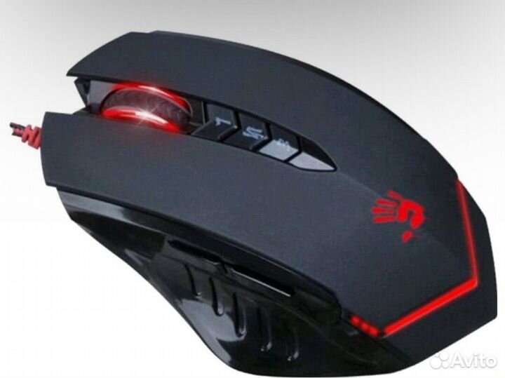 Игровая клавиатура и мышь наушники коврик bloody