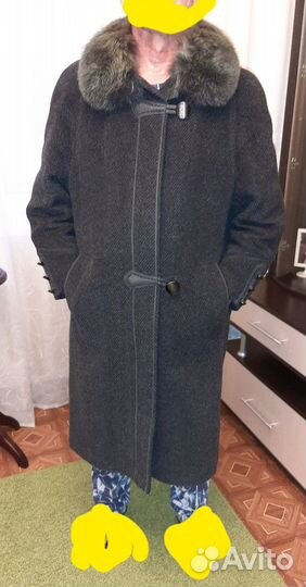 Пальто женское зимнее 52 54