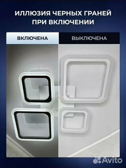 Люстра потолочная светодиодная с пультом новая