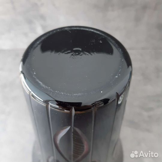 Ваза рубиновое стекло СССР