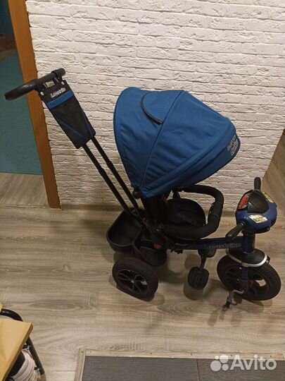 Велосипед с родительской ручкой