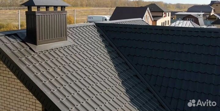 Мягкая металлочерепица