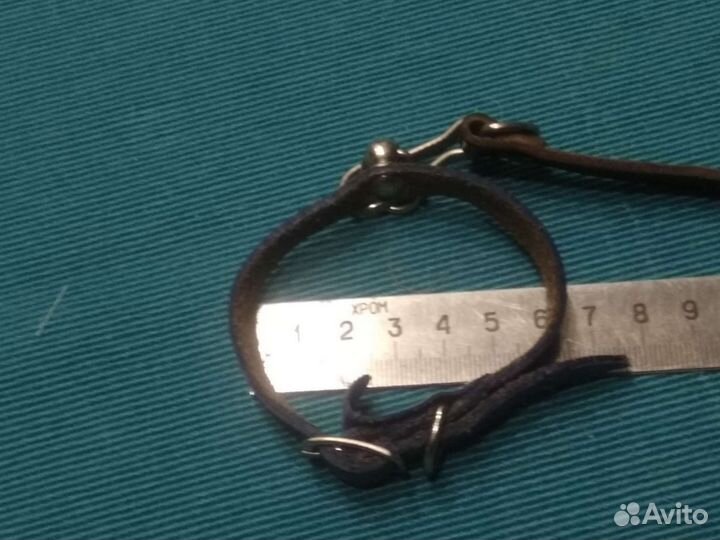 Кожаный поводок