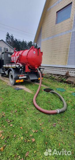 Откачка септиков, канализаций