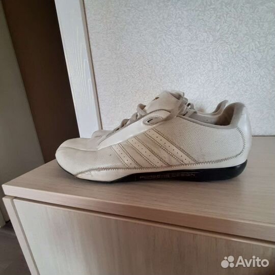 Adidas мужские кроссовки кожаные