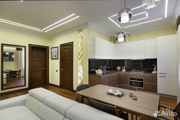 Дизайн интерьера 1 комнатной квартиры в Рязани